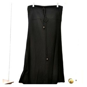 ‼️ Black Below the Knee Mossimo Tube Dress